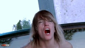 squirting fantasies and anal sex with hot skinny french milf sheina axe