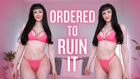 Ordered to Ruin It (MP4 HD)