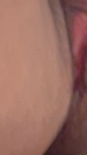 Rubbing swollen pumped clit until strong orgasm   Clip 1