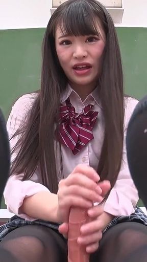 Kanon Momojiri’s Sweaty Feet and Her Knee-high Boots Right by Your Nose