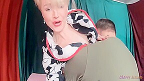 Milf Got Double Penetration When She Was Going To A Meeting