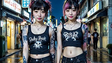 Ayumi and Haruka