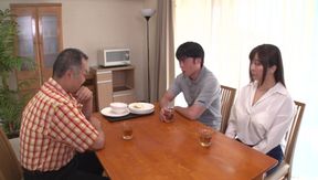 While Her Husband Was Taking a Bath... She Was Pushed, Fucked