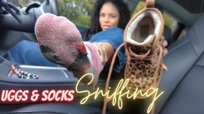 Uggs and Socks Sniffing