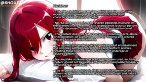 Fairy Tail Erza Takes Care of Your Cock with Her Wet Pussy and Mouth Thirsty for Hard Sex