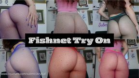 Fishnet Try On (Ass Fetish Fishnets Compilation PAWG)