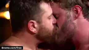Bearded Hunk Fucks Dude Raw In Intense Doggy Style Session
