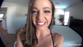 Abigail Mac gets dirty in front of her own camera