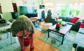 Cleaning in Da livingroom