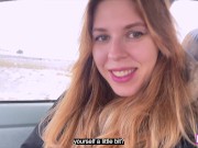 A Village Hitchhiker Girl Pays For His Fare In Kind.