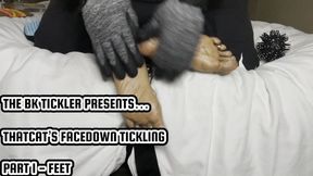THATCAT’S FACEDOWN TICKLING - PART 1 - FEET