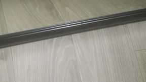 Multiple cigarettes crushed and grinded