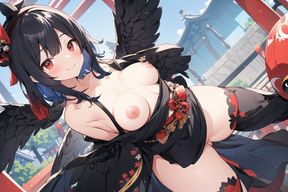 Anime Japanese Tengu Girl Sex