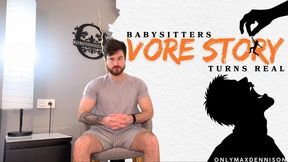 BABYSITTERS VORE STORY TURNS REAL