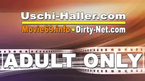 German blonde MILF Nicki is a whore in adult movie theater