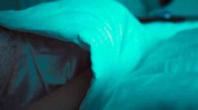 Step Mom can't resist her step son's deep thrusts and warm sheets spoils
