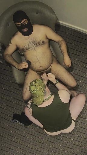 Army Recruit Suck and Fuck Part One