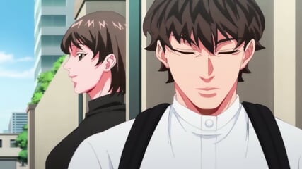 shared bed threesome momoka and kanade take turns sucking ryota s cock