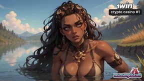 Lakeside Steampunk Milk Goddess Orgy