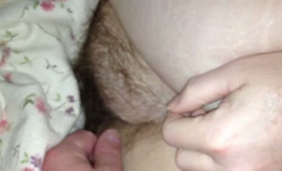 Big natural boobs and furry stinky pussy of my wife