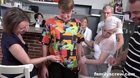 Dirty Old Dad Shows Young Son Grandpa's Ways to Get Hot and Ready