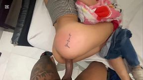 POV rica follada, me dio unos unos buenos sentones me puse cachondo y le dej&eacute_ la vagina llena de leche