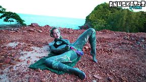 Dildo play Outside My Asshole to the Point of Pissing