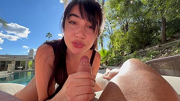 BEAUTIFUL DELILAH RAIGE FUCK ME WITH HER PUSSY ON POV