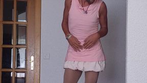 Lovely sissy Xunami in sensual high heels