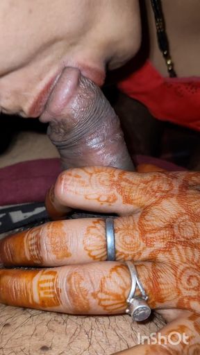 Newly married bhabhi hot first time fucking and sucking hard fucking indian sex