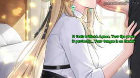 You invite Lynae and persuade her to have marvellous sex (Sex JOI)