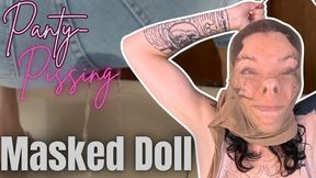 Panty Pissing Masked Doll
