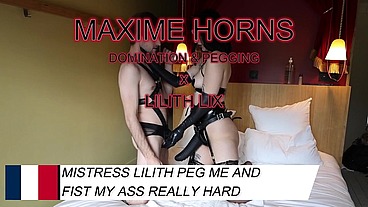 Hardcore anal gaping & fisting pounding from a dominant goddess