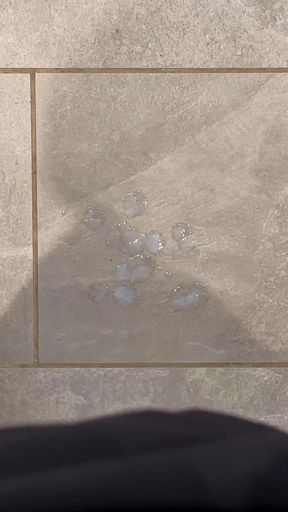 My Mate Watched My Jerk off and Cum in a Busy Supermarket