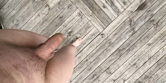 Boy jerks off naked at a lake (Remastered)