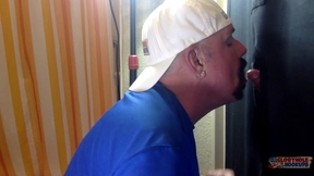 Gloryhole Hotel Blow Job