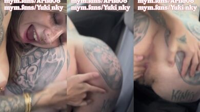 My pussy is wet for her - lesbian threesome amateur French alt redhead hairy