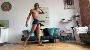 Dancer and health conscious slut