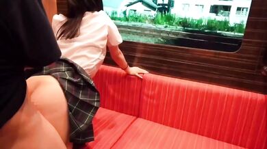 Slender beauty muffled moans raw outdoor fucking cosplay anal big tits japanese cum
