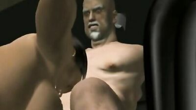 Watch this busty brunette cartoon babe suck on a sand tug and get pounded hard in 3D!