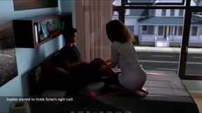 Day 4 - Part 2 - Sophia Got a Sexy Maid Working for Her