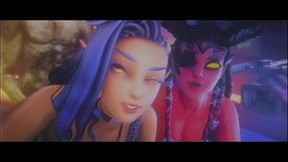 Subverse 1.0 Killi And Ela Devotion Quests Cinematics