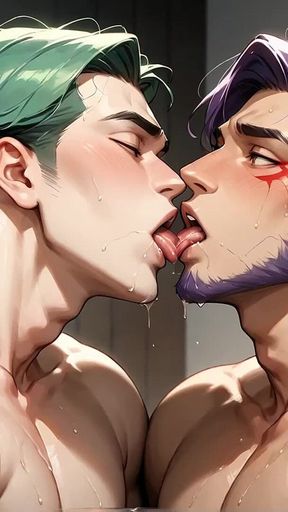 A Torn Stud with Purple Spikes Lies on His Bed, Ready to Ejaculate - the Best Fuck-a-thon Gig Ever Took Hold of on Film!