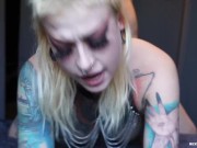 Inked teen Micky Bottenberg gets fucked like a slave