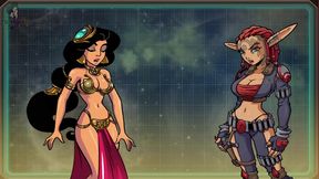 Sexy Disney Princess Gets Seduced by Genie in Akabur's Anime Adventure