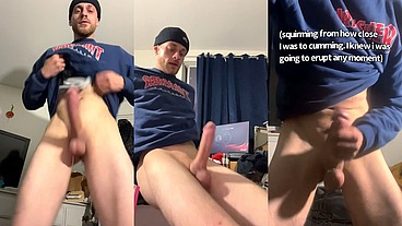 Took a honey pack and had to take care of huge erection