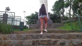 prostituta se oferecendo e fazendo sexo com turista no cristo redentor do rio de janeiro