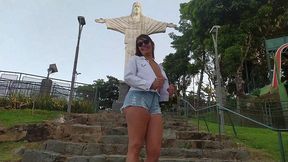 prostituta se oferecendo e fazendo sexo com turista no cristo redentor do rio de janeiro