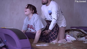 Curvy Brunette Amateur POV blowjob