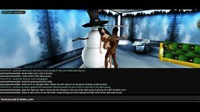 Rose X-Mas – 3D Anime Babe Seduces You This Holiday Season